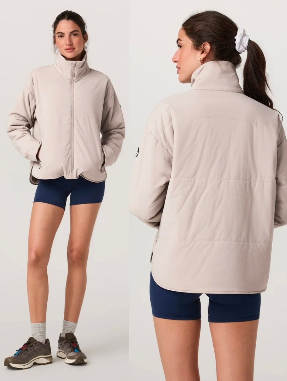 VUORI Warm Gray Canyon Insulated Jacket